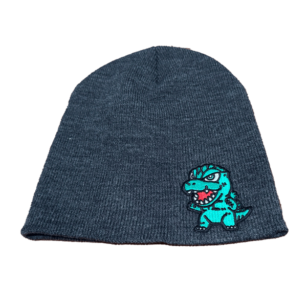 GZilla Lucky Lizards Charcoal Beanie