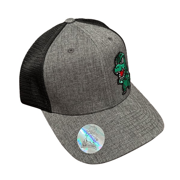 GZilla Lucky Lizards Hat Charcoal and Black