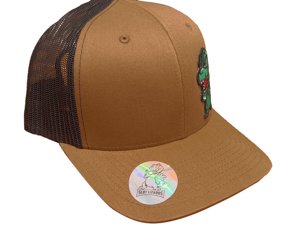 GZilla Lucky Lizards Hat Coyote Brown and Black