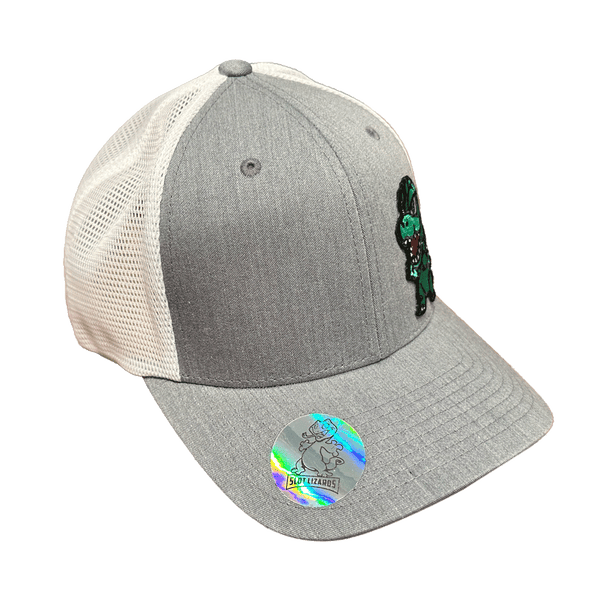 GZilla Lucky Lizards Hat Healther and White